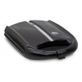 1400W non-stick toaster in black color 25x33x10cm.