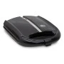 1400W non-stick toaster in black color 25x33x10cm.
