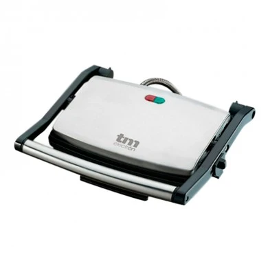 Toaster - Grill 2 places 1000W Inox 26x15.5cm.