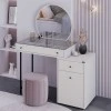 Dior Megapap melamine dressing table in mink color 108x45x130cm.