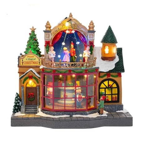 TOY SHOP ΜΕ ΜΟΥΣΙΚΗ KAI ΚΙΝΗΣΗ 30.5Χ18.5Χ28.5ΕΚ ΜΕ ΑΝΤΑΠΤΟΡΑ ΡΕΥΜΑΤΟΣ