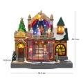TOY SHOP ΜΕ ΜΟΥΣΙΚΗ KAI ΚΙΝΗΣΗ 30.5Χ18.5Χ28.5ΕΚ ΜΕ ΑΝΤΑΠΤΟΡΑ ΡΕΥΜΑΤΟΣ