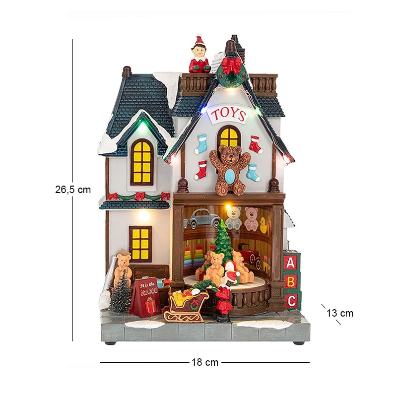 TOY STORE ΜΕ ΦΩΣ AND ΚΙΝΗΣΗ 18Χ13Χ26,5ΕΚ ΡΕΥΜΑΤΟΣ