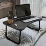 Sedon Megapap melamine laptop table in anthracite color 59.2x39,2x26,2cm.