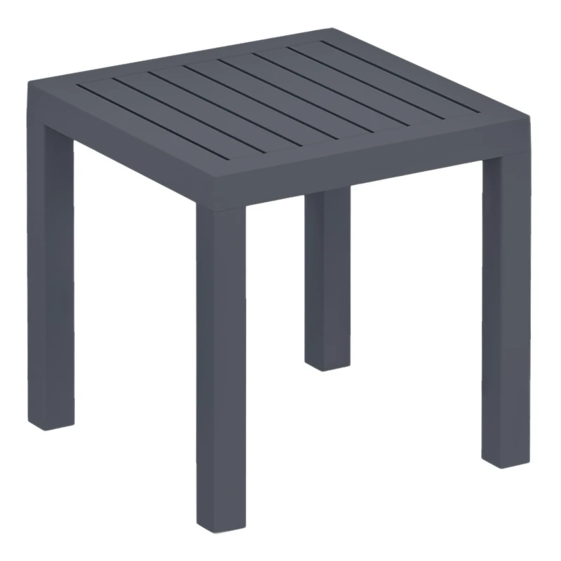 ΟΣΕΑΝ DARK GREY ΤΡΑΠΕΖΙ 45Χ45Χ45εκ. ΠΟΛ/ΝΙΟΥ - 53.0107