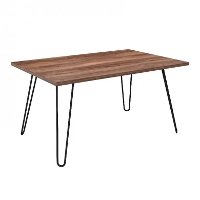 Deren Megapap melamine coffee table in walnut color 90x60x46,8cm.