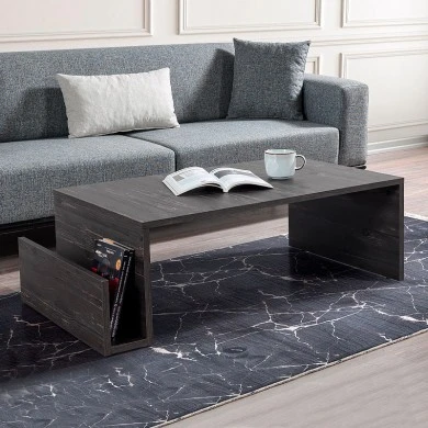 Regnar Megapap melamine coffee table in rebab color 100.6x55x31.8cm.