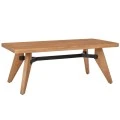 COFFEE TABLE IN NATURAL COLOR MADE OF PINE WOOD 120X60X47CM KD