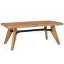 COFFEE TABLE IN NATURAL COLOR MADE OF PINE WOOD 120X60X47CM KD