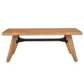 COFFEE TABLE IN NATURAL COLOR MADE OF PINE WOOD 120X60X47CM KD