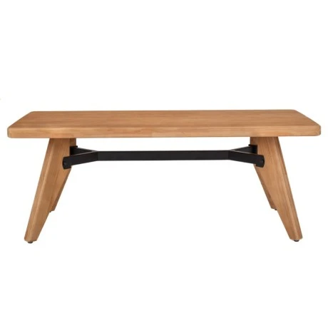 COFFEE TABLE IN NATURAL COLOR MADE OF PINE WOOD 120X60X47CM KD