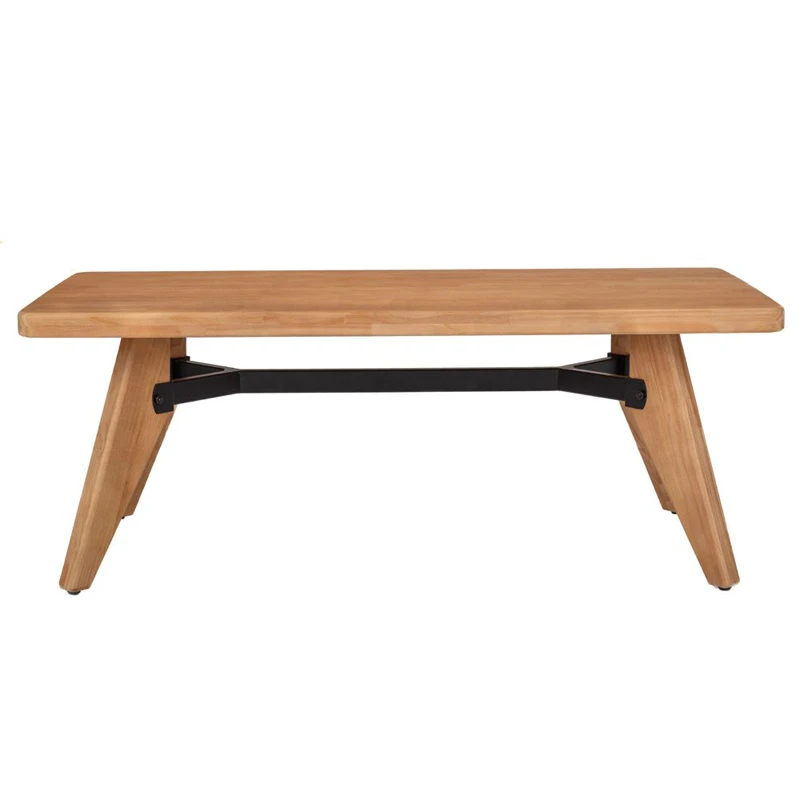COFFEE TABLE IN NATURAL COLOR MADE OF PINE WOOD 120X60X47CM KD