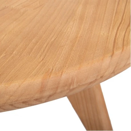 COFFEE TABLE IN NATURAL COLOR MADE OF PINE WOOD 80X80X40CM KD