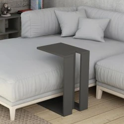 Muju Megapap melamine side table in anthracite color 30x40x57cm.