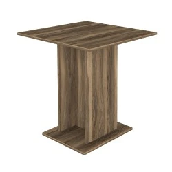 Τραπέζι Allos Megapap χρώμα καρυδί 75x75x77εκ.