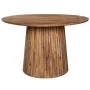 ROUND DINING TABLE MADE OF MANGO WOOD IN BROWN COLOR D120X77CM
