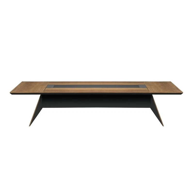 PROLINE Conference Table 240x130cm Wild Oak/Black