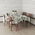 Tablecloth easy clean multicolor 140x140cm.