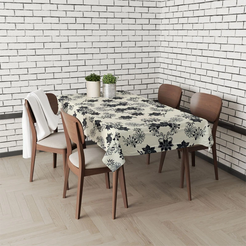 Tablecloth easy clean multicolor 140x140cm.