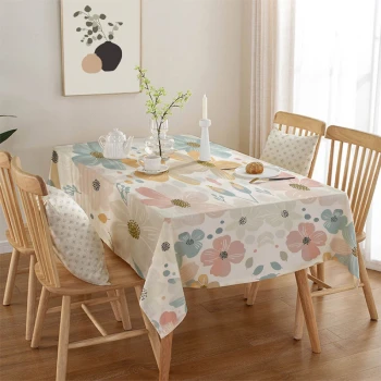 Tablecloth multicolor 140x140cm.