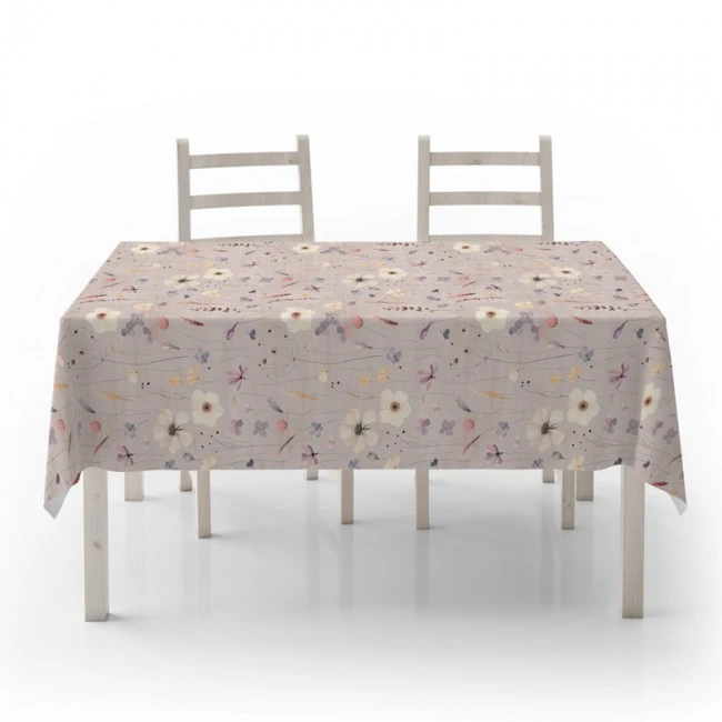 Tablecloth multicolor 140x140cm.