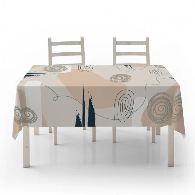 Tablecloth multicolor 140x140cm.