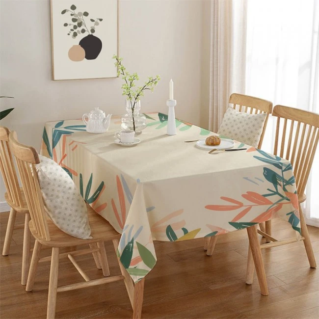 Tablecloth multicolor 140x140cm.