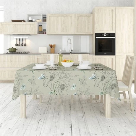 Tablecloth multicolor 140x140cm.
