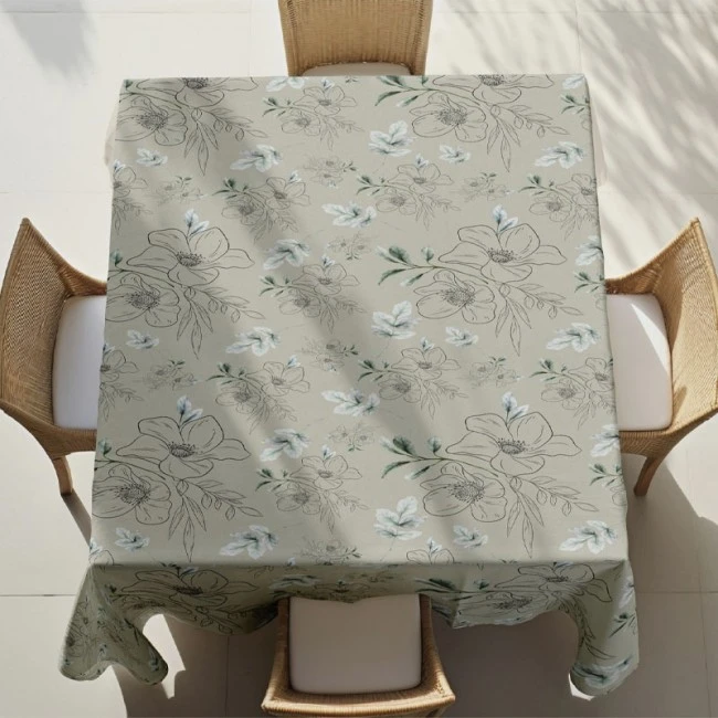 Tablecloth multicolor 140x180cm.