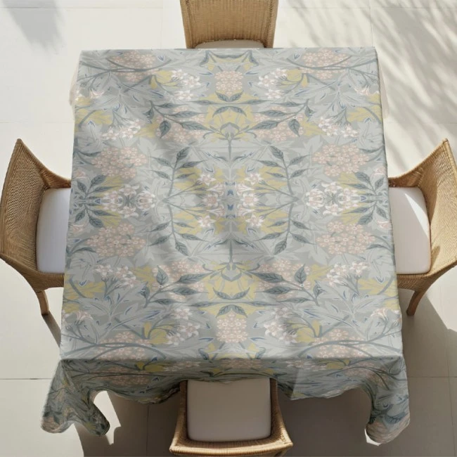 Tablecloth multicolor 140x220cm.