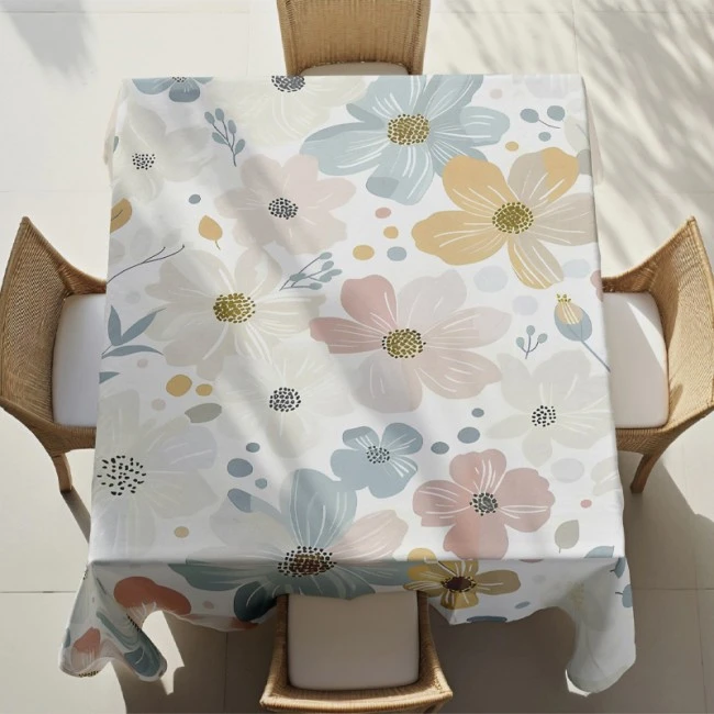 Tablecloth multicolor 140x220cm.