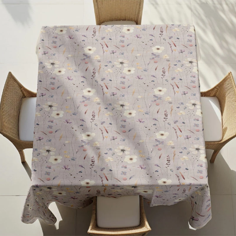 Tablecloth multicolor 140x220cm.