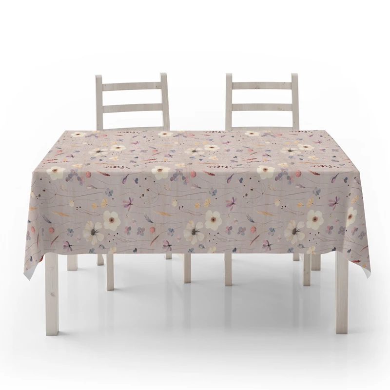 Tablecloth multicolor 140x220cm.