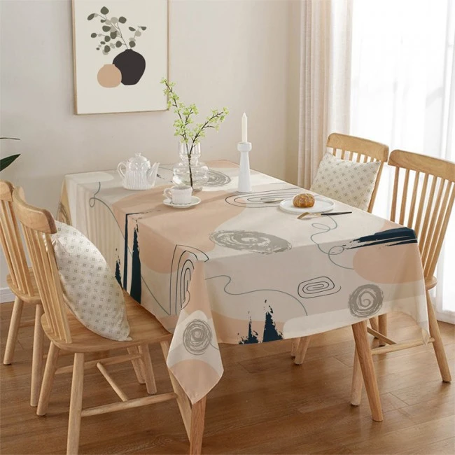 Tablecloth multicolor 140x220cm.