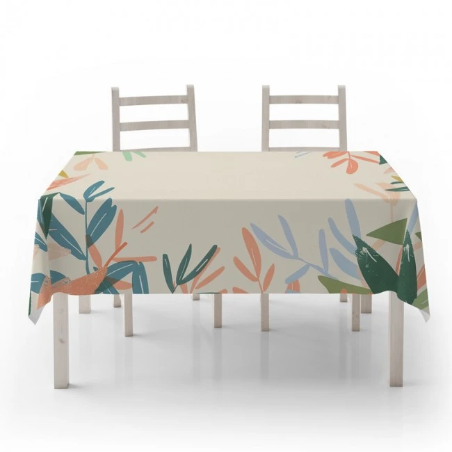 Tablecloth multicolor 140x220cm.
