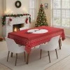 Tablecloth Scarlet in red color 160x220cm.
