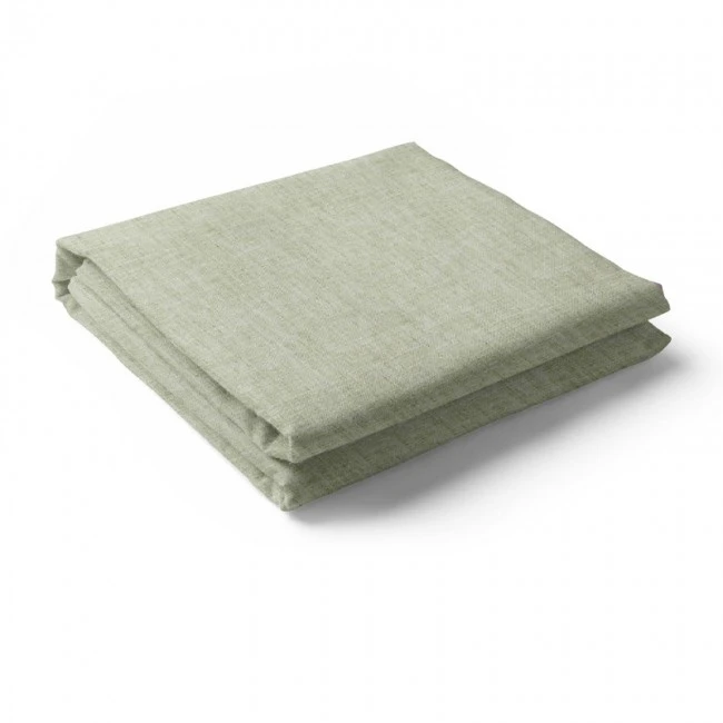 Tablecloth easy clean in green color 140x220cm.