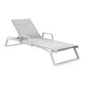 TROPIC ΞΑΠΛΩΣΤΡΑ ΜΕ ΜΠΡΑΤΣΑ WHITE/WHITE ΠΟΛ/ΝΙΟΥ