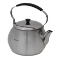 Melina Homeplus steel tea pot in silver color