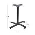 ALTEA Alu Black Base (folding)