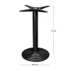 EKO Round Cast Iron Base D.43cm H72cm