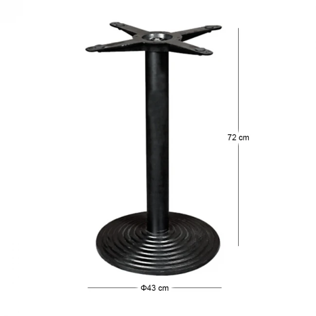EKO Round Cast Iron Base D.43cm H72cm