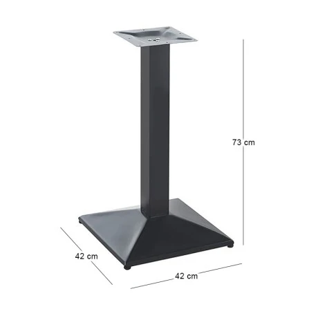 IBIS Metal Base 42x42cm H73cm Black