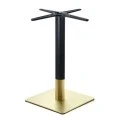 RIVA 45x45cm BAR Base #201 Gold Inox/Black (14,50 kg)