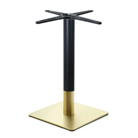 RIVA 45x45cm BAR Base #201 Gold Inox/Black (14,50 kg)