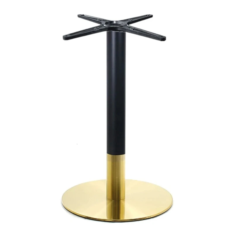 RIVA Βάση Τραπεζιού Gold Inox #201 - Black / 11,70 Kg Φ45 H.72cm