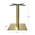 WILSON βάση τραπεζιού Gold Inox #201 / 14,00 Kg