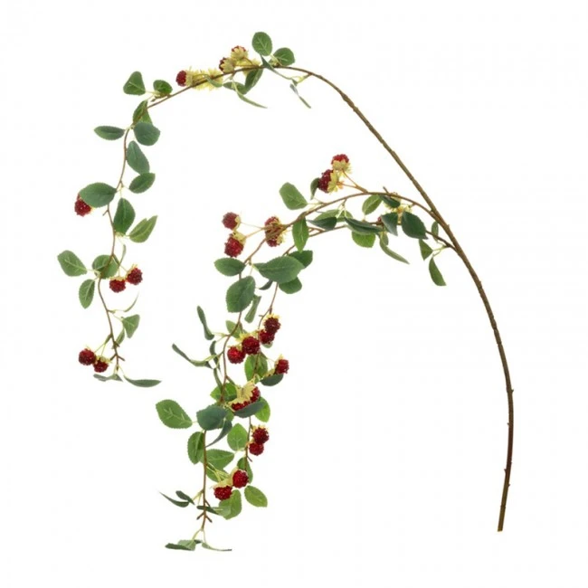 ARTFICIAL RASBERRY TREE BRANCH 15X110CM