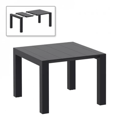 ΒΕΓΚΑΣ BLACK 100X100/140εκ. ΕΠΕΚΤ.ΤΡΑΠΕΖΙ ΠΟΛ/ΝΙΟΥ - 20.0572