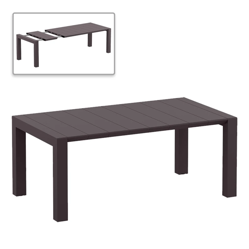 ΒΕΓΚΑΣ BROWN 100X180/220εκ. ΕΠΕΚΤ.ΤΡΑΠΕΖΙ - 53.0235
